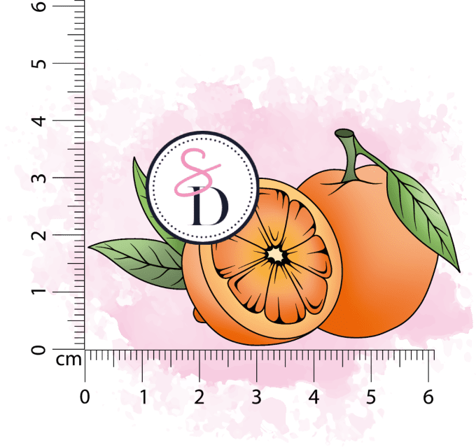 Tampon caoutchouc - AGRUMES - Sous les tropiques