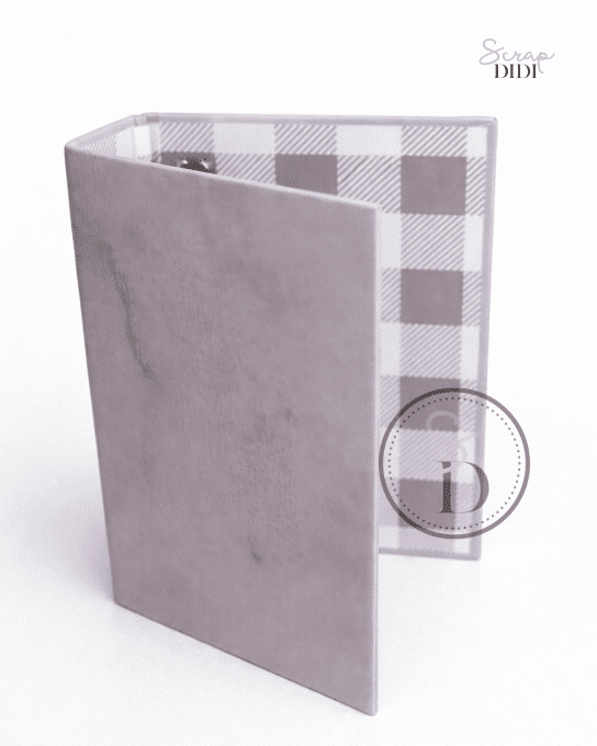 classeur scrapbooking brun cacao rangement pages creatrices scrap didi