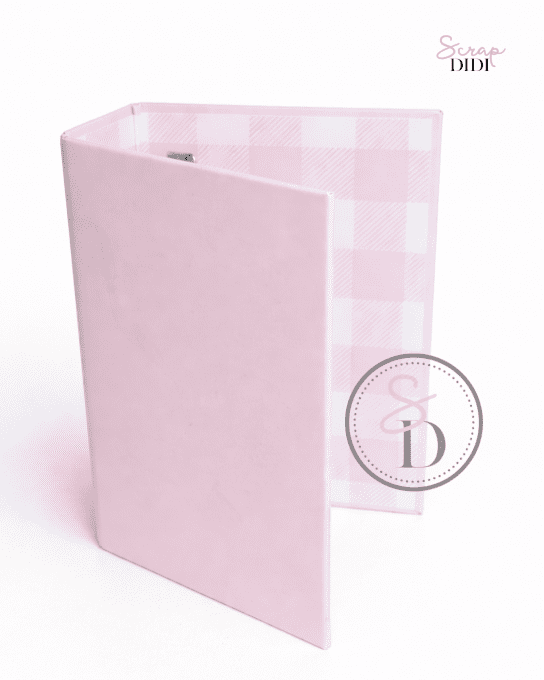 Classeur Scrapbooking - ROSE POUDRÉ - Pour garder tes souvenirs