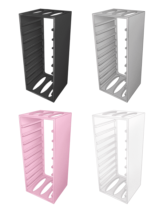 Rangement Distress 3D – Support pour 10 encres Distress