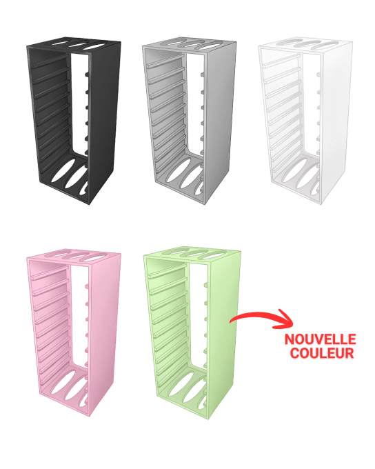 Rangement Distress 3D – Support pour 10 encres Distress