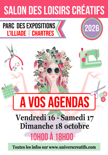Affiche du Salon des Loisirs Créatifs de Chartres – découvrez Scrap Didi sur le salon Affiche du Salon des Loisirs Créatifs de Chartres – découvrez Scrap Didi sur le salon